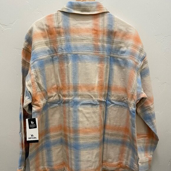 Rip Curl Beach Party Flannel Shirt NWT - Picture 5 of 5